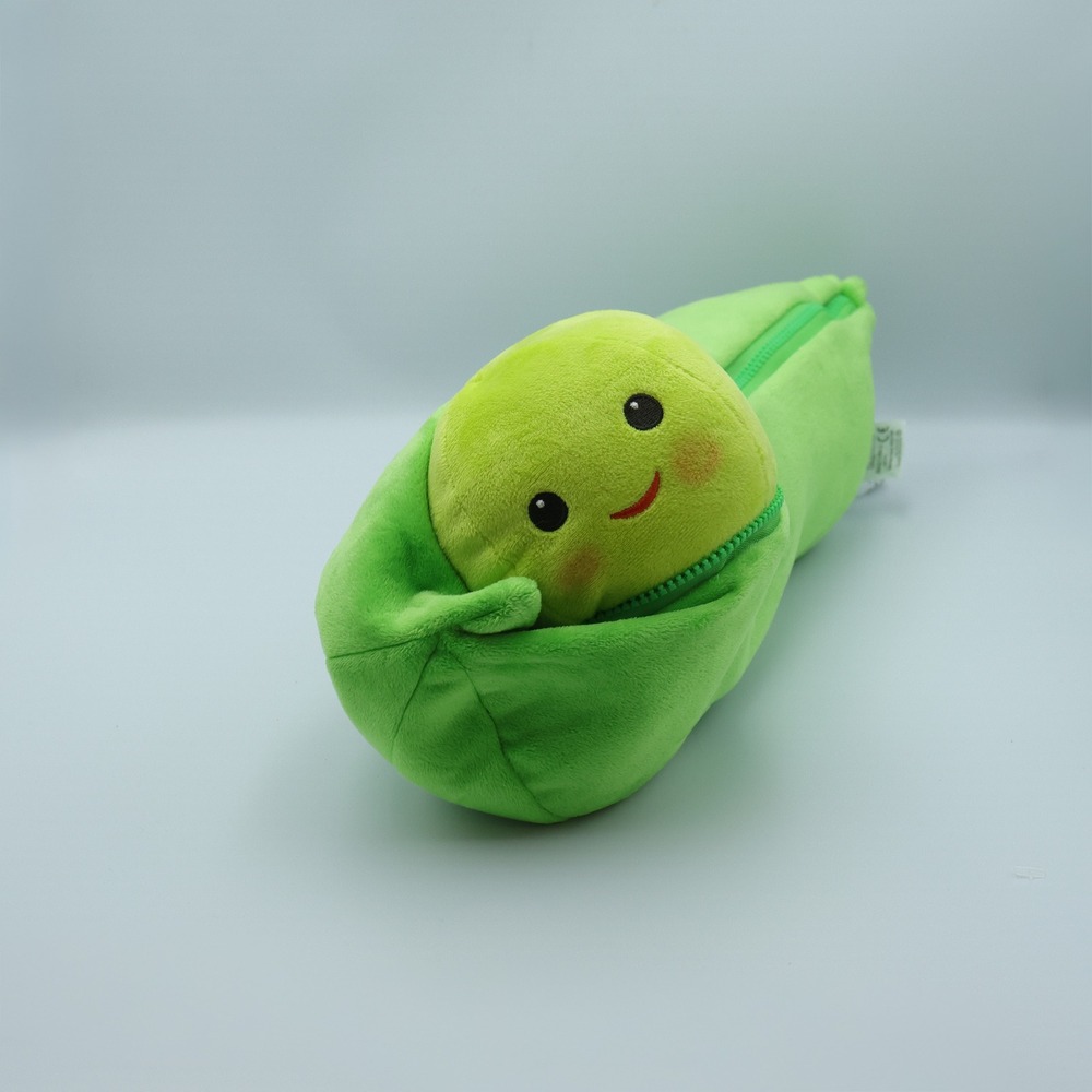 Toy Story 3 Peas-in-a-Pod Plush Disney Store Pixar Zippered Pod 16' Pouch Green